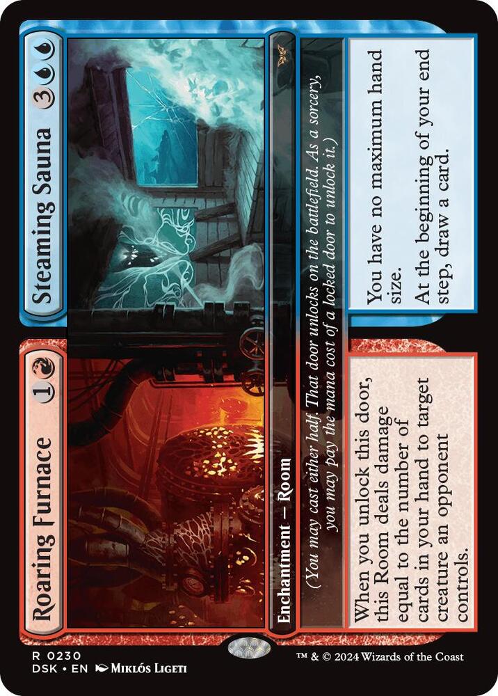 Roaring Furnace // Steaming Sauna 230 Rare Duskmourn: House of Horror NM/M