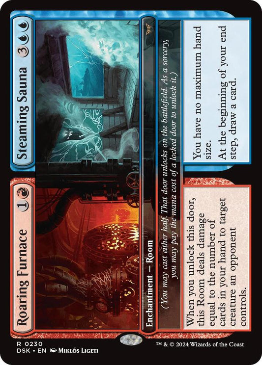 Roaring Furnace // Steaming Sauna 230 Rare Duskmourn: House of Horror NM/M