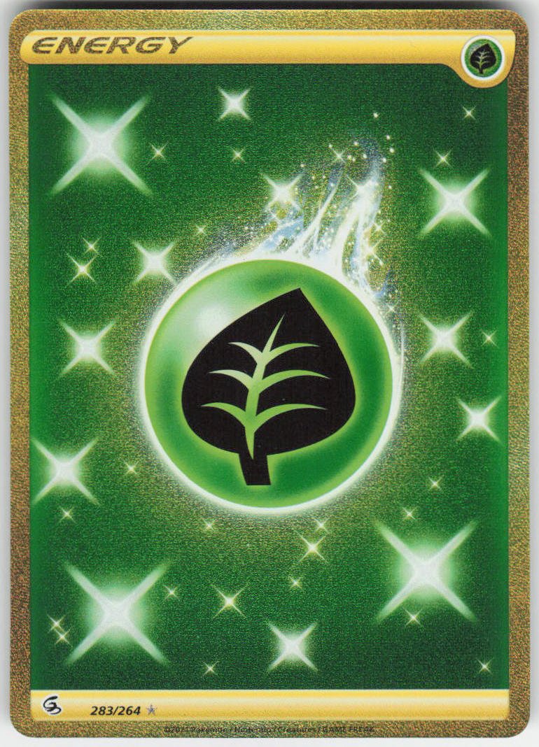 Grass Energy (Secret) Secret Rare SWSH08: Fusion Strike 283/264 NM