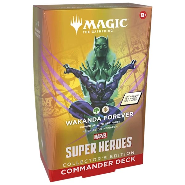 PREORDER: Magic: The Gathering | Marvel Super Heroes - Collector Commander Deck - Wakanda Forever