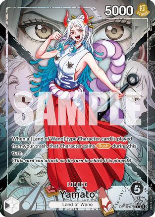 Yamato (079) (Alternate Art) OP16-079 Leader The Time of Battle NM/M