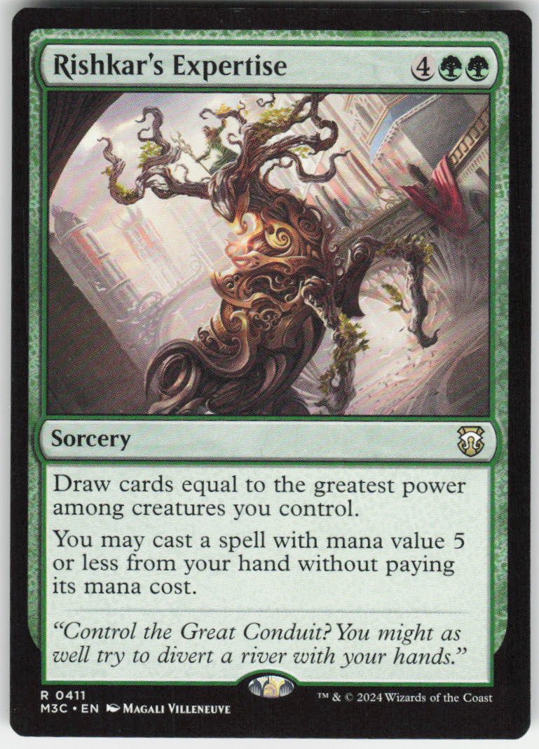 Rishkar's Expertise R Commander: Streets of New Capenna 306 NM