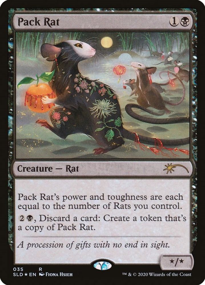 Pack Rat (035) 35 Rare Foil Secret Lair Drop Series Holo NM/M