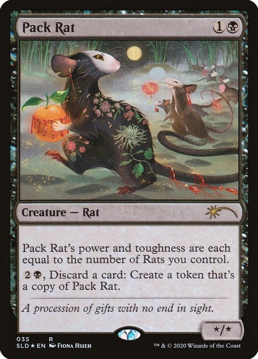 Pack Rat (035) 35 Rare Foil Secret Lair Drop Series Holo NM/M