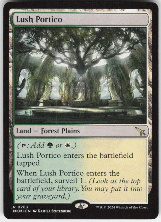 Lush Portico R Murders at Karlov Manor 263 NM