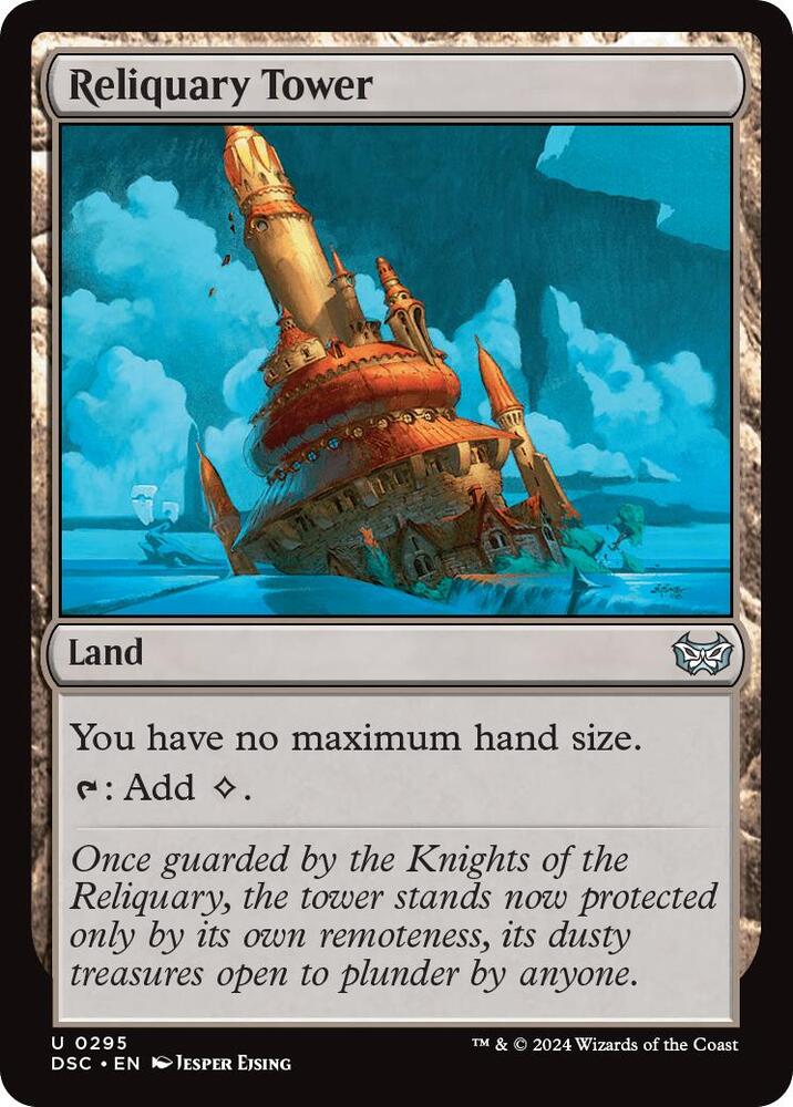 Reliquary Tower 295 Uncommon Commander: Duskmourn: House of Horror NM/M