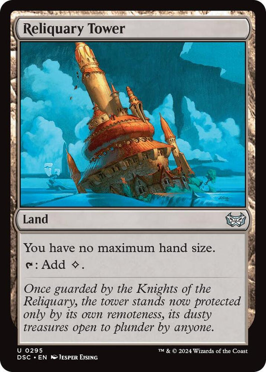 Reliquary Tower 295 Uncommon Commander: Duskmourn: House of Horror NM/M