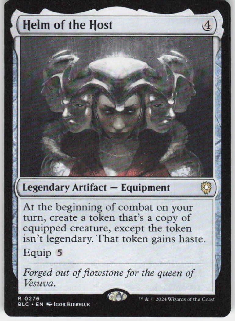 Helm of the Host R Commander: Bloomburrow 276 NM