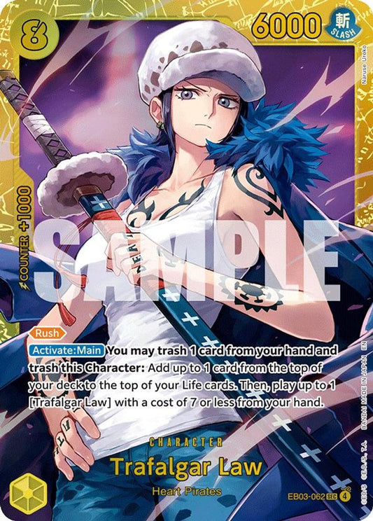 Trafalgar Law EB03-062 Extra Booster: One Piece Heroines Edition NM/M