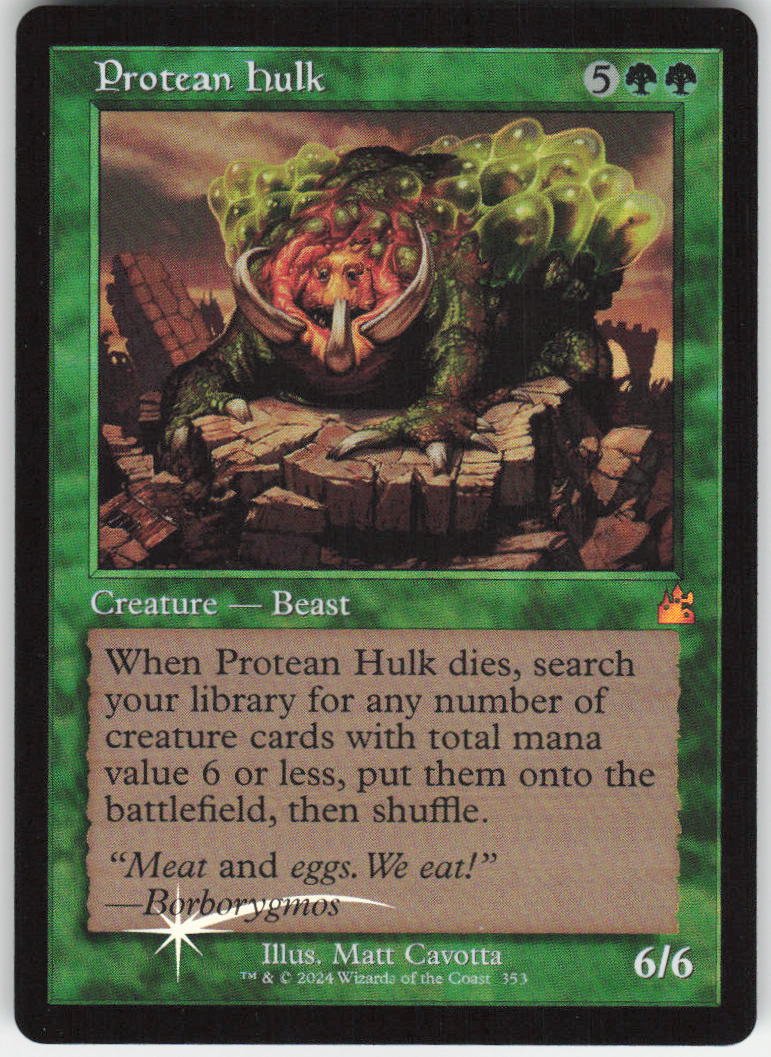 Protean Hulk (Retro Frame) M Ravnica Remastered 353 NM