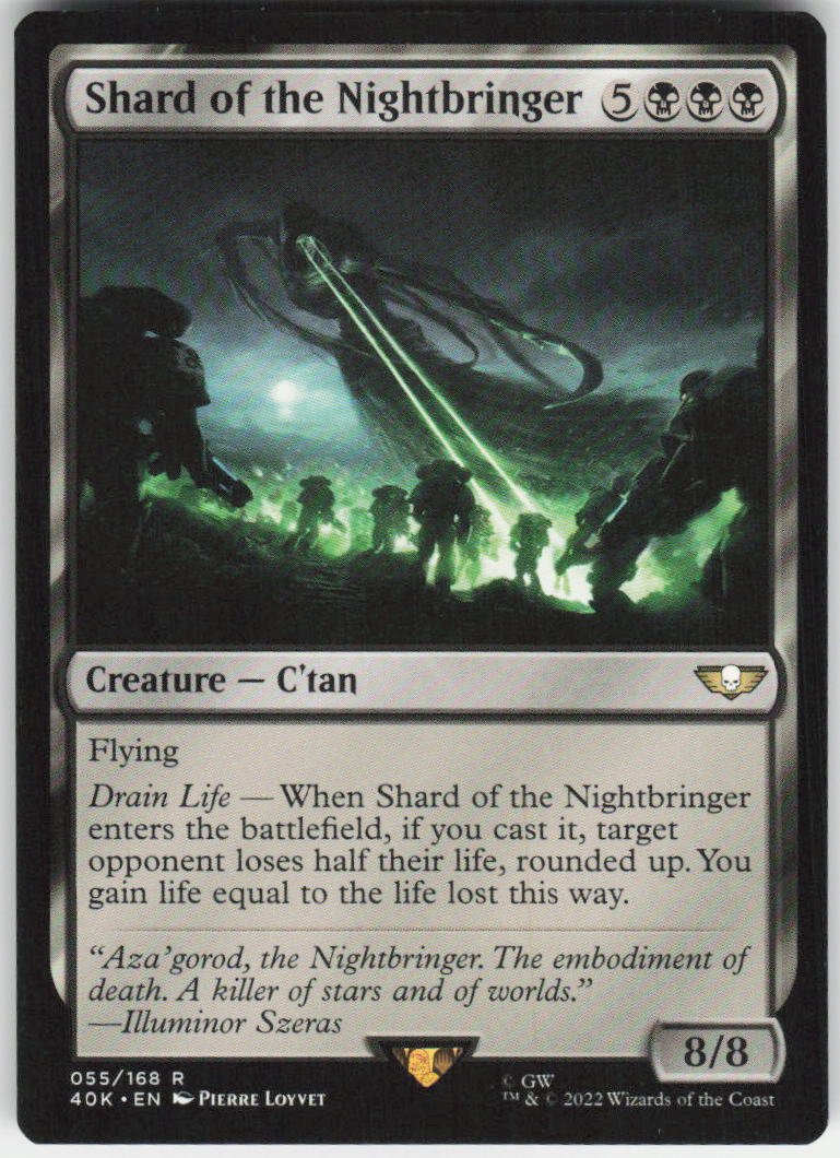 Shard of the Nightbringer R Universes Beyond: Warhammer 40,000 55 NM