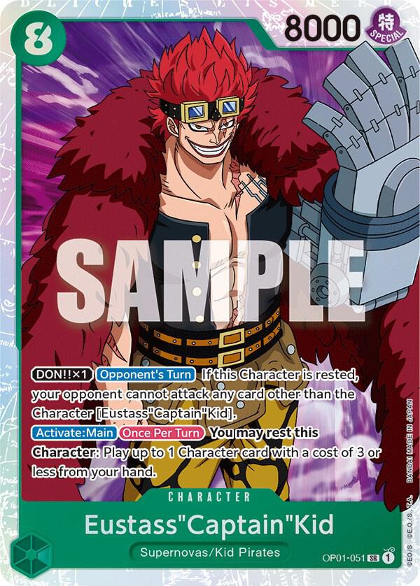 Eustass"Captain"Kid OP01-051 Super Rare Romance Dawn NM/M