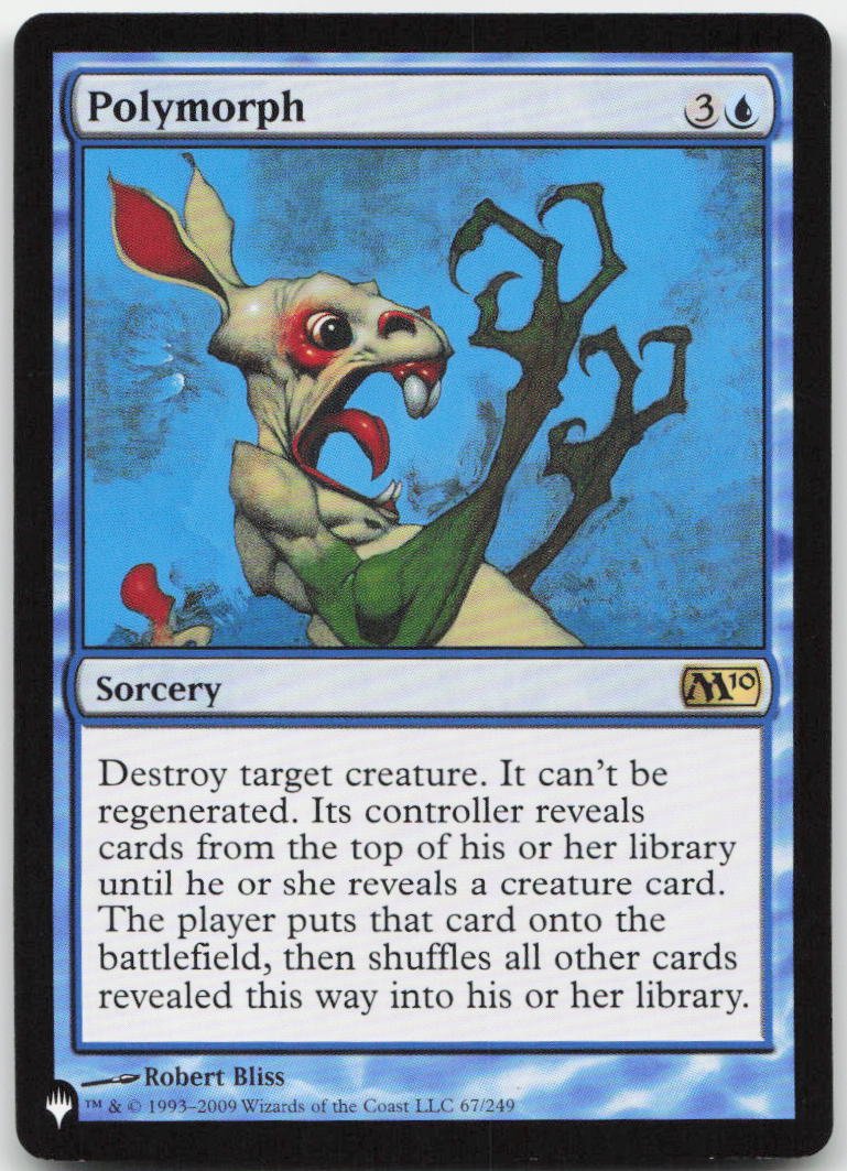 Polymorph R The List Reprints 67/249 NM
