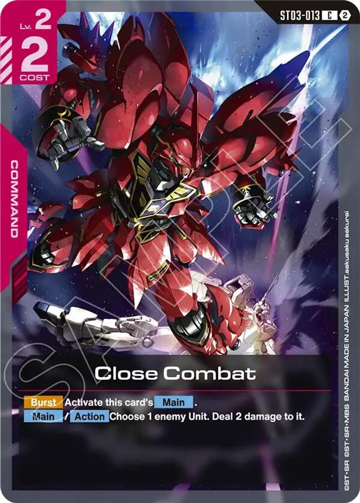 Close Combat ST03-013 C Deck Build Box Freedom Ascension NM/M