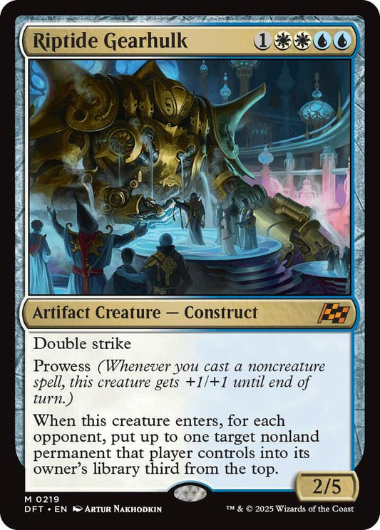 Riptide Gearhulk 219 Mythic Aetherdrift NM/M