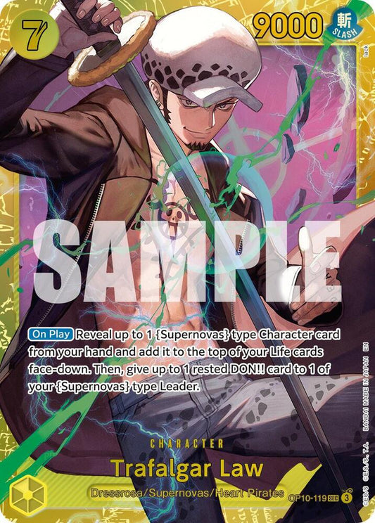 Trafalgar Law (Reprint) OP10-119 Premium Booster -The Best- Vol. 2 NM/M