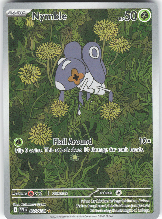 Nymble - Illustration Rare ME02: Phantasmal Flames 096/094 NM