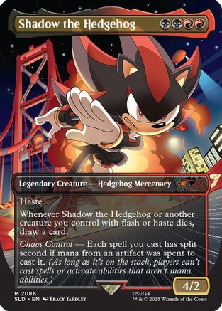 Shadow the Hedgehog 2086 Mythic Secret Lair Drop Series NM/M