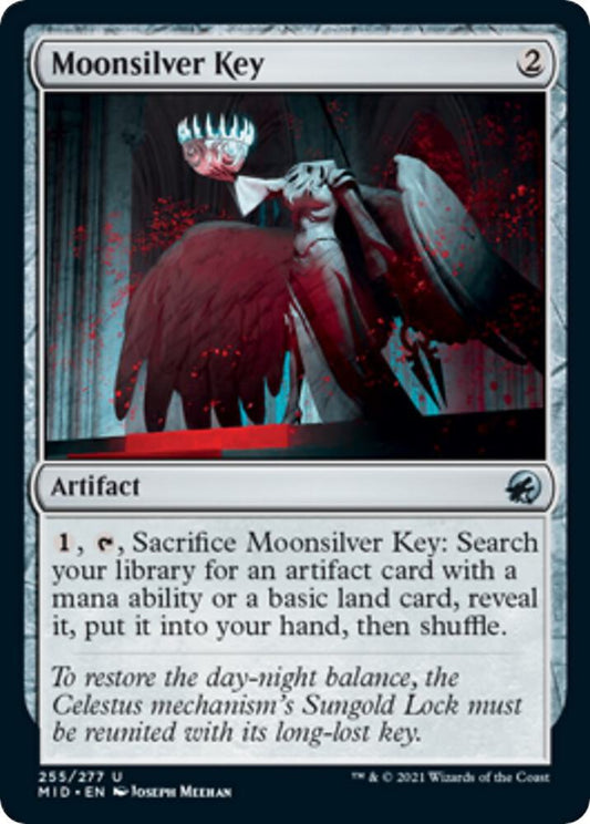 Moonsilver Key 255 Foil Uncommon Innistrad: Midnight Hunt NM/M