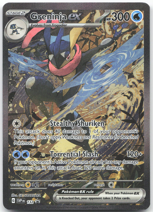 Greninja ex - Promo SV: Scarlet & Violet Promo Cards 132 NM