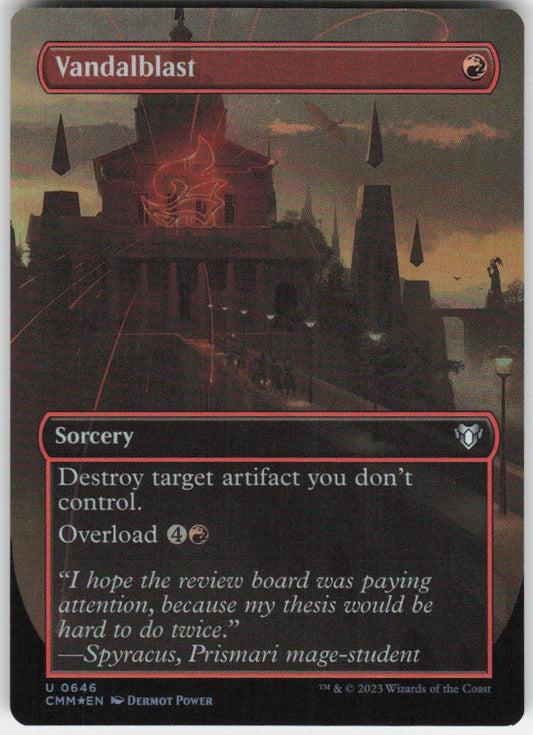 Vandalblast (Borderless) U Commander Masters 646 NM