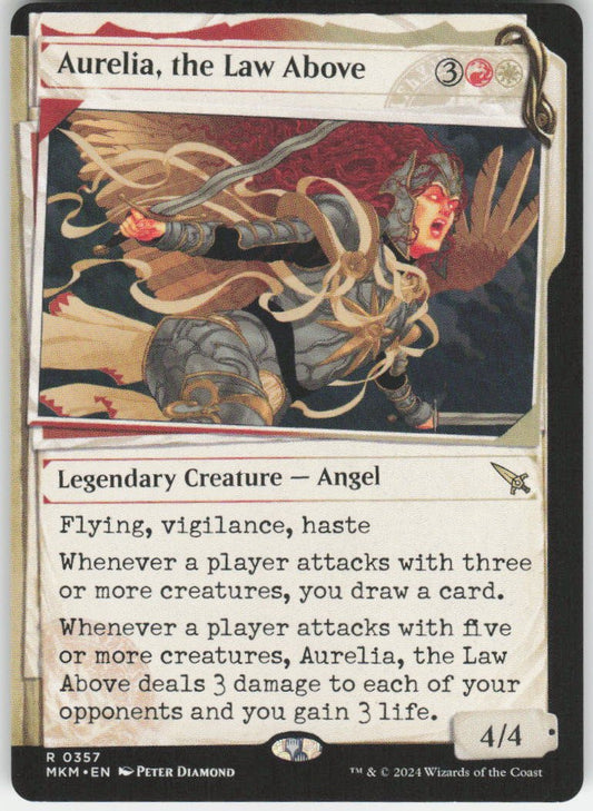 Aurelia, the Law Above (Showcase) (0357) R Murders at Karlov Manor 357 NM