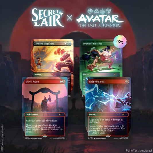 Magic: The Gathering | Secret Lair x Avatar: The Last Airbender | Everything Changed Foil Edition