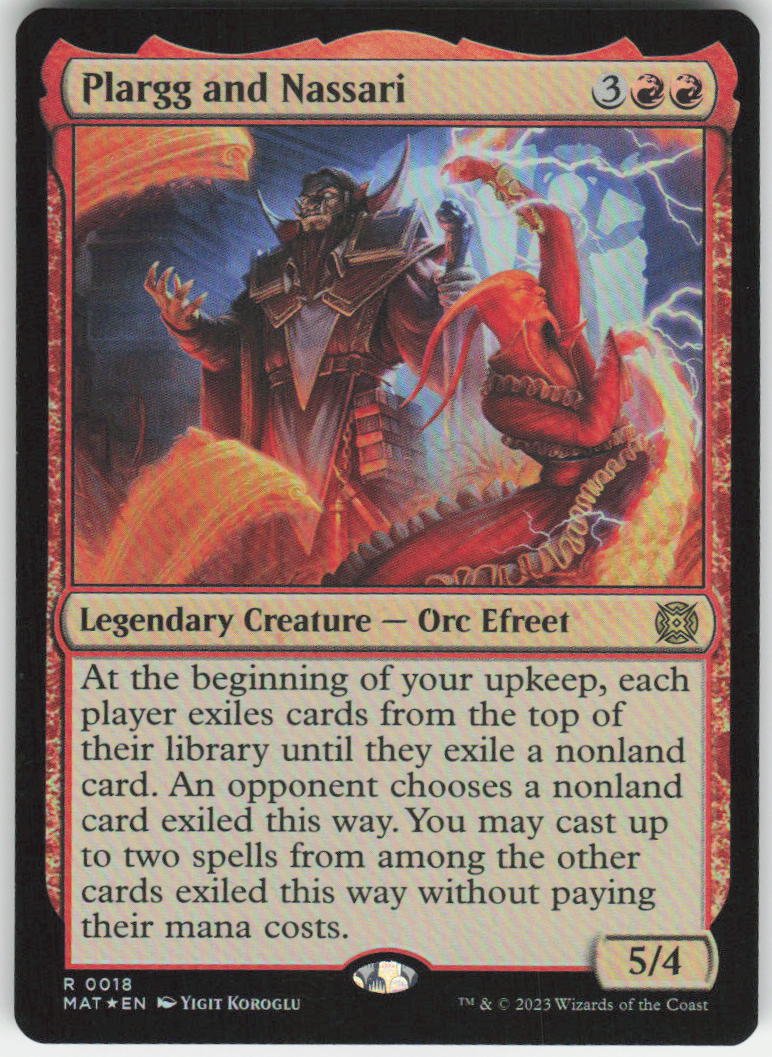 Plargg and Nassari (Foil) R March of the Machine: The Aftermath 18 NM