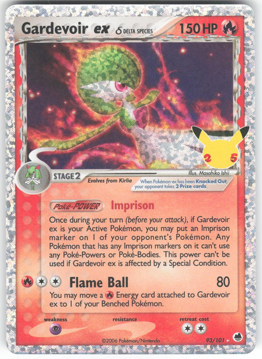Gardevoir ex 93/101 Classic Collection Celebrations: Classic Collection LP
