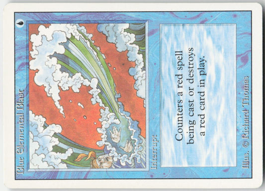 Blue Elemental Blast C Revised Edition NM