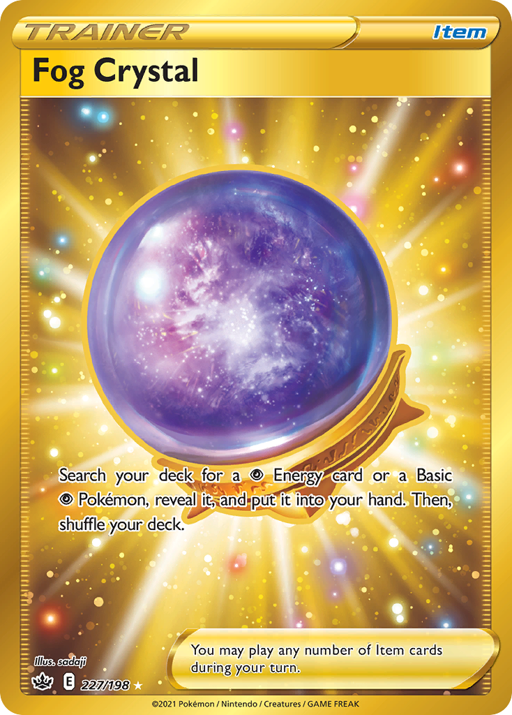 Fog Crystal 227/198 Secret Rare Chilling Reign NM/M