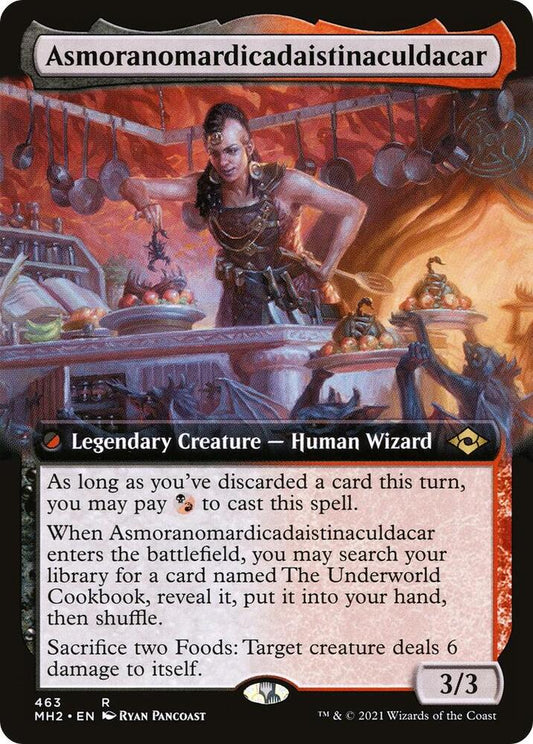 Asmoranomardicadaistinaculdacar (Extended Art) 463 Rare Modern Horizons 2 NM/M