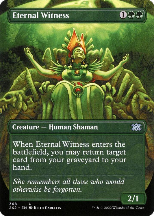 Eternal Witness (Borderless) 368 Uncommon Double Masters 2022 NM/M