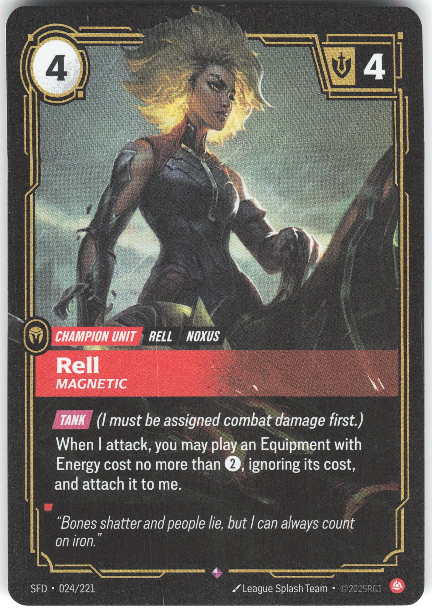 Rell - Magnetic Rare Spiritforged 024/221 NM