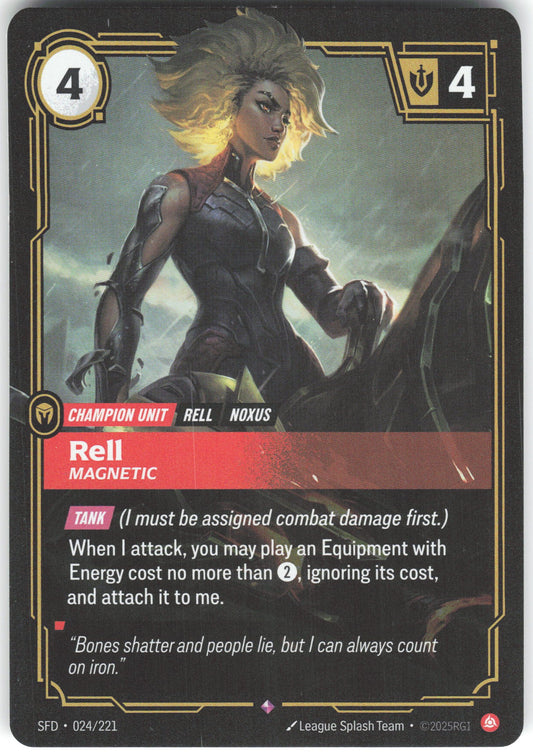 Rell - Magnetic Rare Spiritforged 024/221 NM