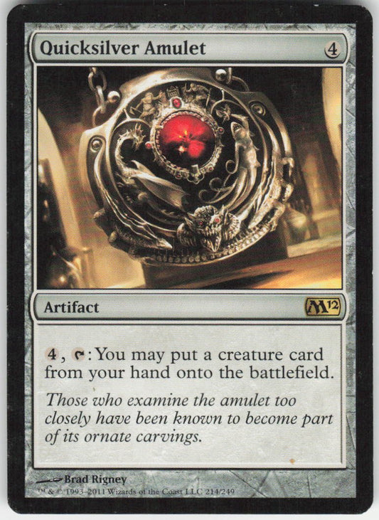 Quicksilver Amulet R Magic 2012 (M12) 214 NM