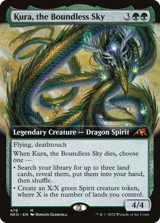Kura, the Boundless Sky (Extended Art) 478 Mythic Kamigawa: Neon Dynasty NM/M