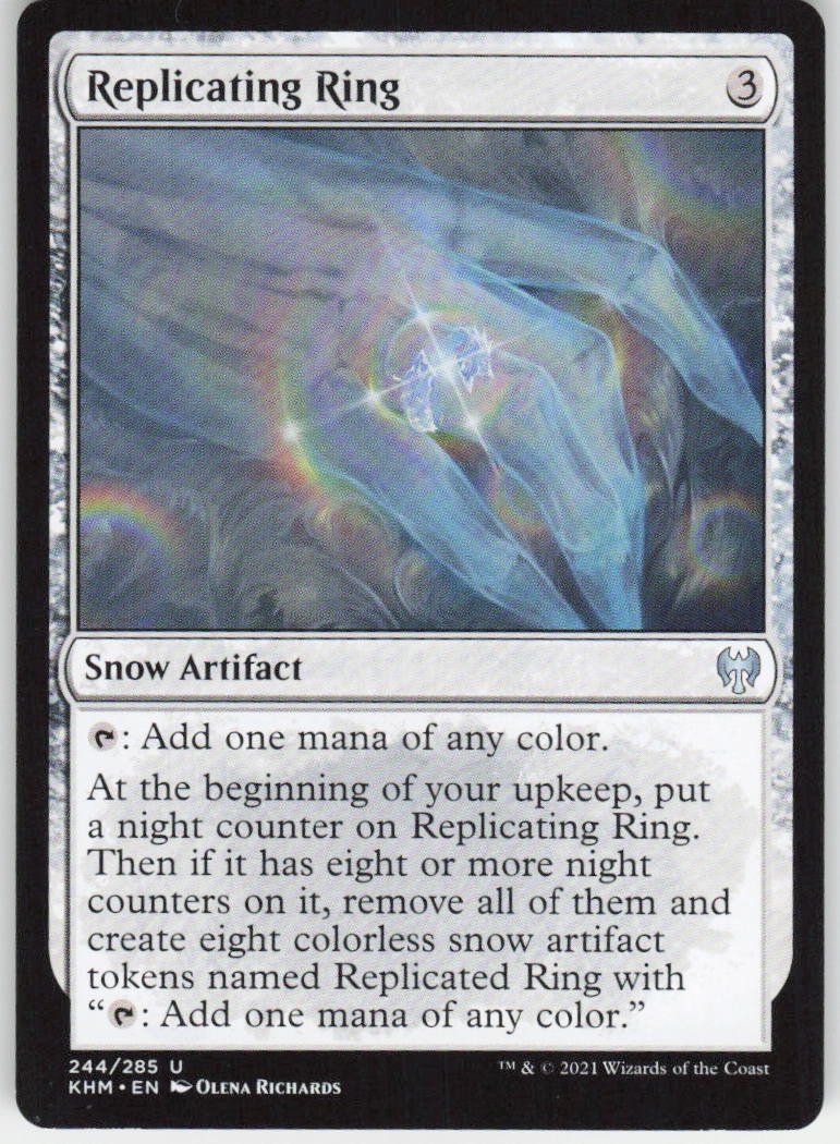 Replicating Ring U Kaldheim 244 NM