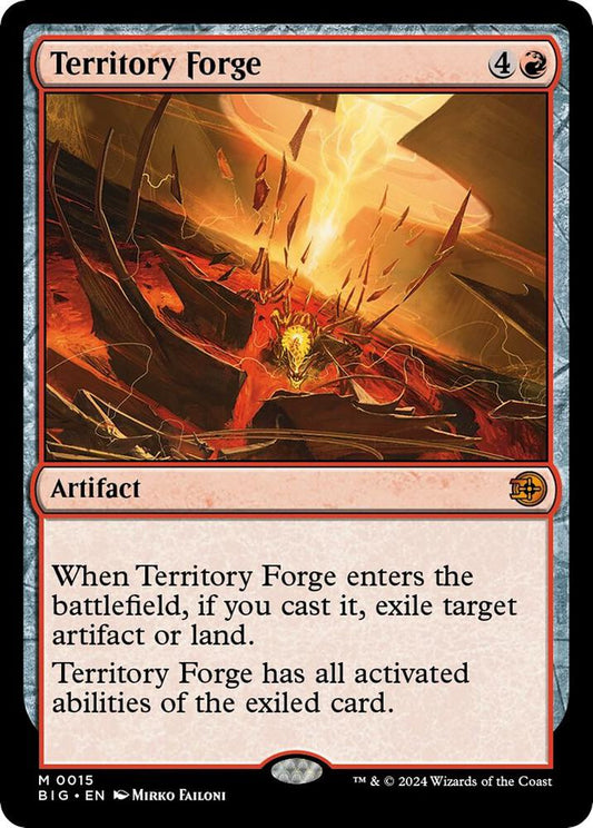 Territory Forge 15 Mythic Outlaws of Thunder Junction: The Big Score NM/M