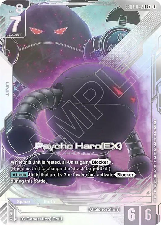 Psycho Haro (EX) (LR+) EB01-042 LR+ Eternal Nexus NM/M