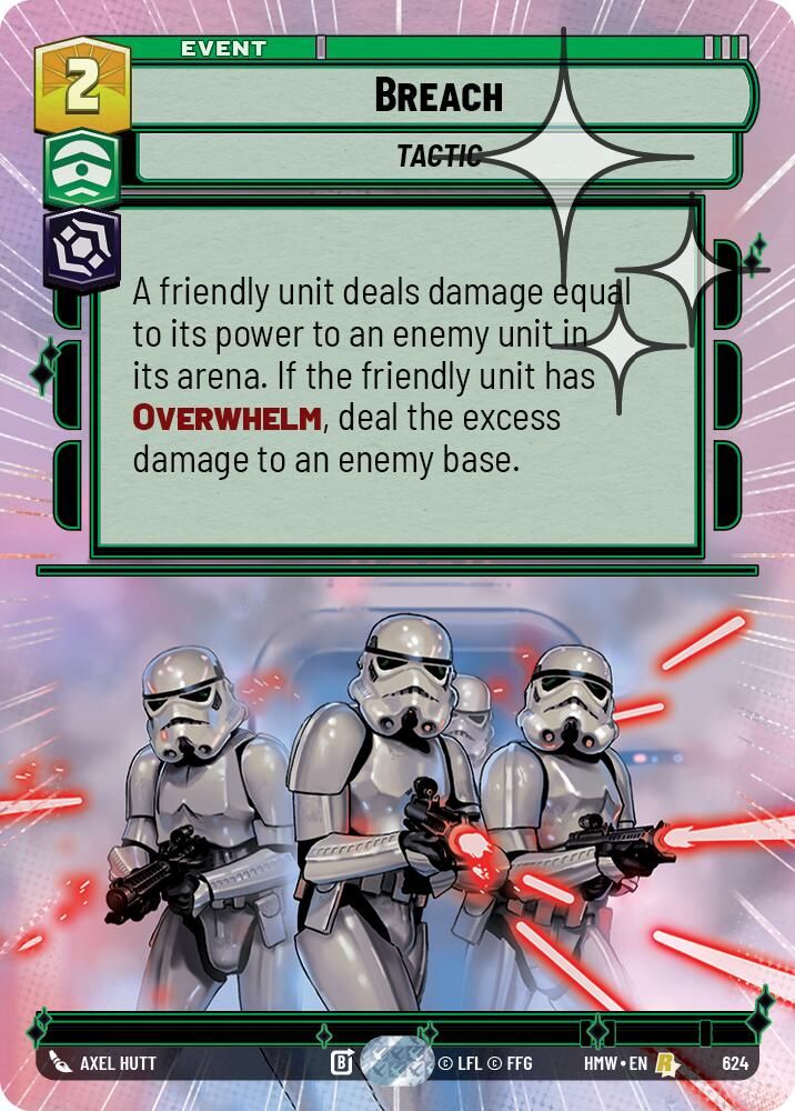 Breach (Hyperspace Foil) 624 Rare Homeworlds NM/M