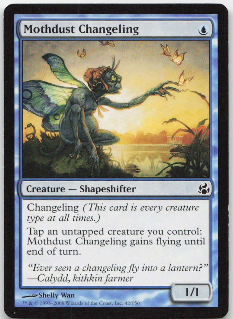 Mothdust Changeling C Morningtide 42 NM