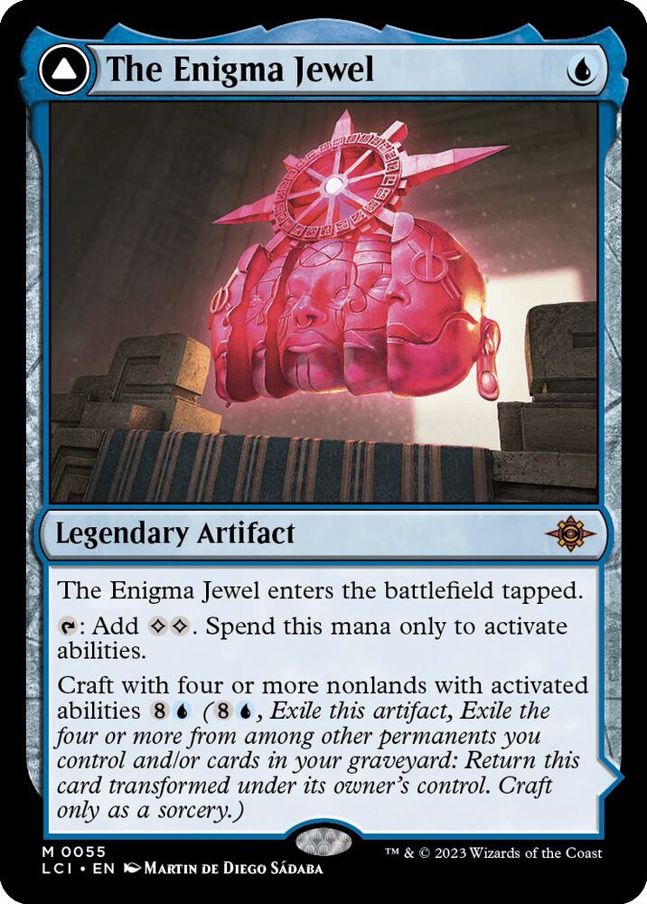 The Enigma Jewel 55 Mythic The Lost Caverns of Ixalan Foil NM/M
