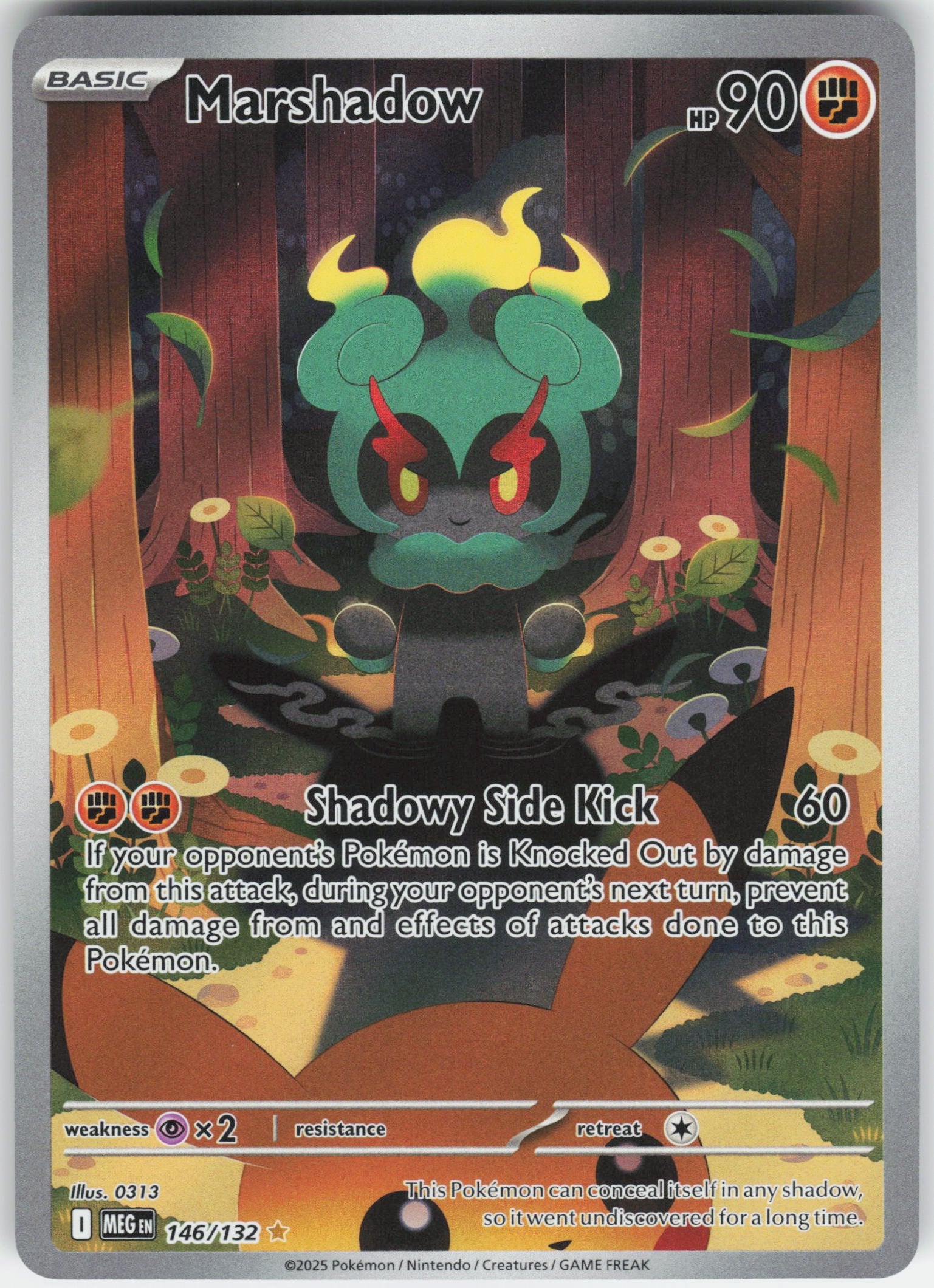 Marshadow - Illustration Rare ME01: Mega Evolution 146/132 NM