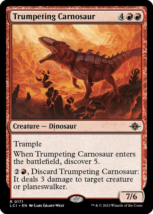Trumpeting Carnosaur 171 Rare The Lost Caverns of Ixalan NM/M