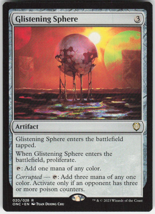 Glistening Sphere R Commander: Phyrexia: All Will Be One 20 NM