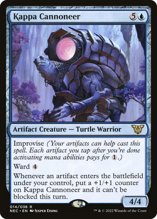 Kappa Cannoneer 14 Rare Commander: Kamigawa: Neon Dynasty NM/M