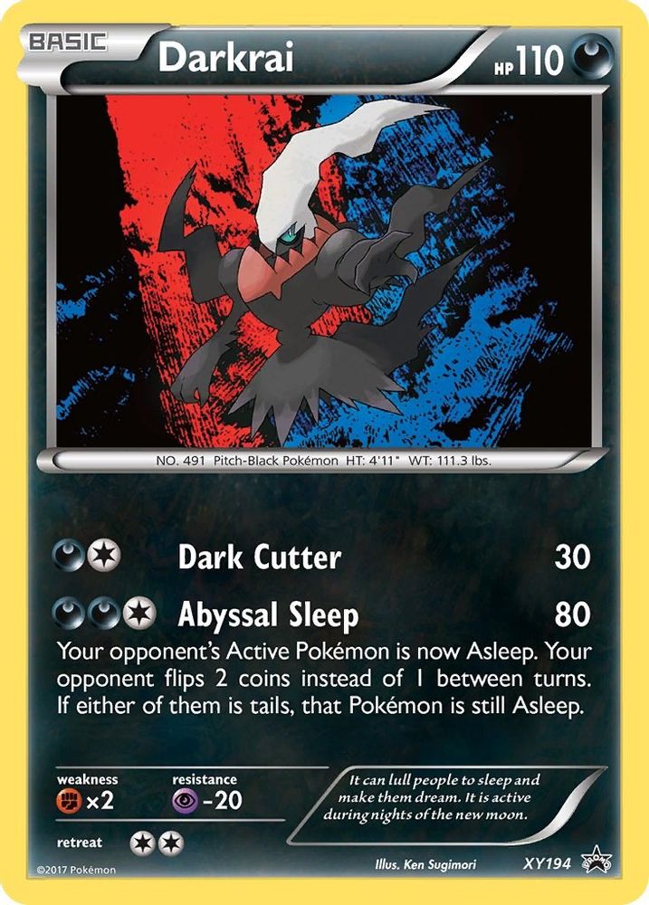 Darkrai XY194 Promo XY Promo Holo NM/M