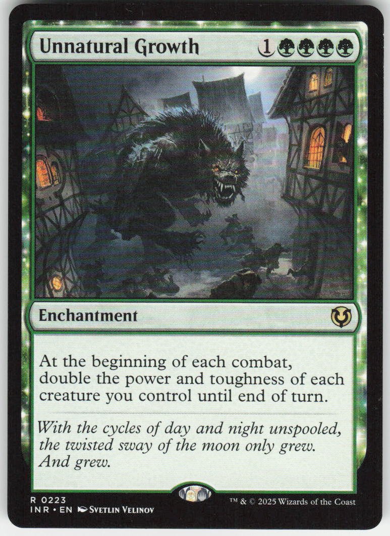 Unnatural Growth R Innistrad Remastered 223 NM