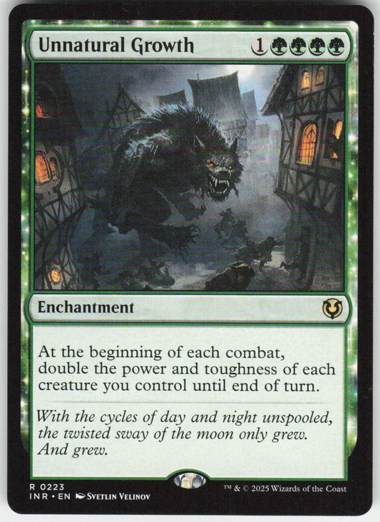 Unnatural Growth R Innistrad Remastered 223 NM